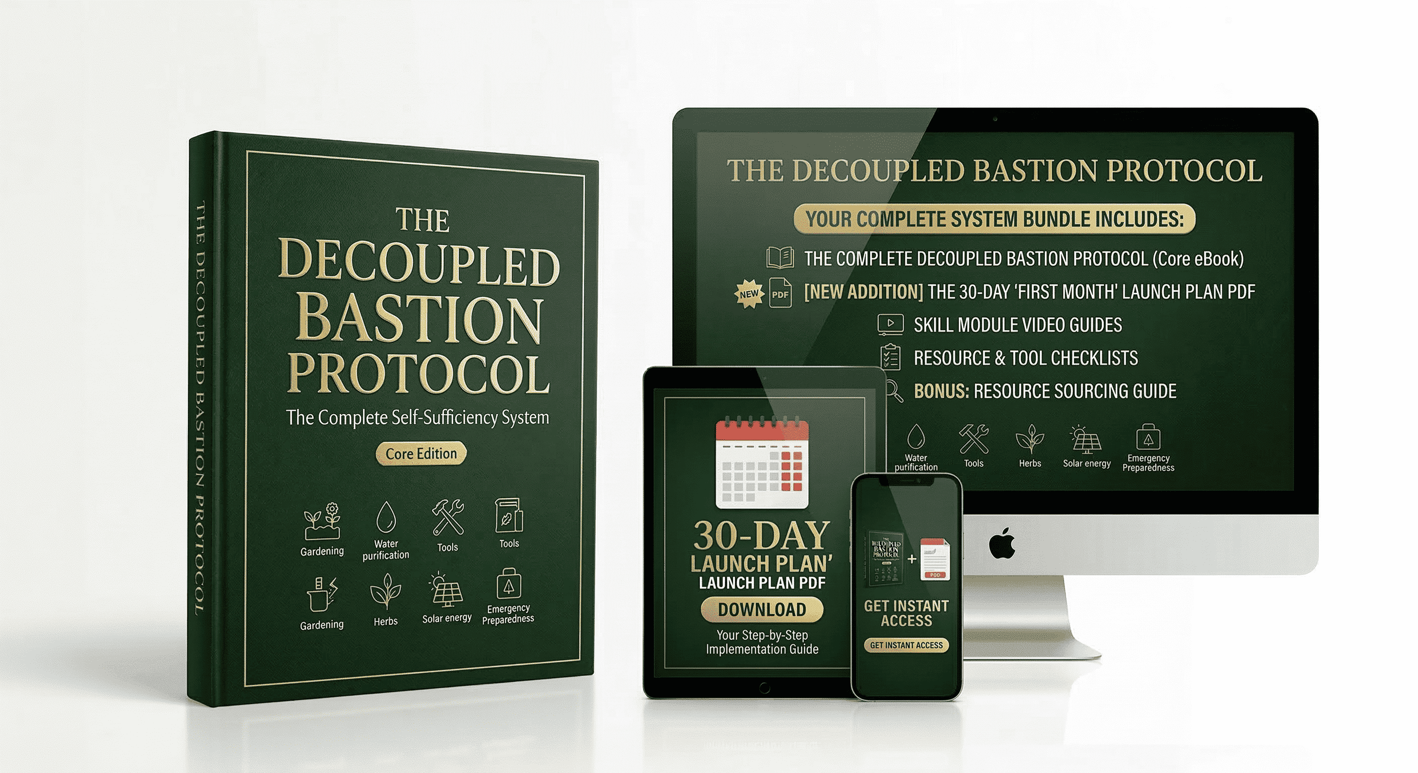 The Decoupled Bastion Protocol — Multi-Device Digital Edition